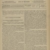 1093 - Page 1081 - Sommaire / Revue clinique hebdomadaire. De la déchirure du périnée pendant l'accouchement et des moyens de la prévenir