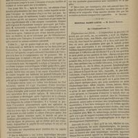 1095 - Page 1083 - Revue clinique hebdomadaire. Action mydriatique de la duboisine comparée à celle de l'atropine ; accidents inhérents à l'emploi de l'un et de l'autre de ces deux agents / Hôpital Saint-Louis. M. Ernest Besnier. De l'éléphantiasis