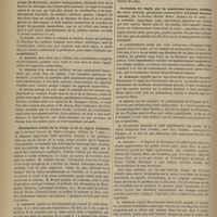 1144 - Page 1132 - Société de chirurgie. Des adhérences des muscles droits avec la capsule de Ténon, par M. Boucheron. (Séance du 31 juillet). M. Trélat... / Fracture des deux os de la jambe chez un enfant de six ans. - Non-consolidation (séance du 7 août). M. le Docteur Viard... / Extirpation totale de la verge et de la région bulbaire, par le Docteur Cabadé... (Séance du 7 août). M. Berger... / Accouchements prématurés artificiels. M. Polaillon, sur deux observations par M. le Docteur Lemée... / Occlusion du vagin par la membrane hymen ; incision de cette cloison ; grossesse consécutive terminée heureusement, par le Docteur Hubert Boens. (Séance du 14 août). M. Guéniot...