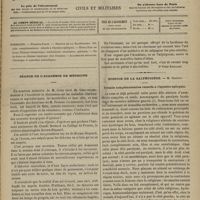 1157 - Page 1145 - Sommaire / Séance de l'Académie de médecine. [Dr Victor Revillout] / Hospice de la Salpêtrière. M. Charcot. Détails complémentaires relatifs à l'hystéro-épilepsie