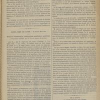 1159 - Page 1147 - Hospice de la Salpêtrière. M. Charcot. Détails complémentaires relatifs à l'hystéro-épilepsie / Hôtel-Dieu de Lyon. M. Daniel Mollière. Tétanos traumatique, médications combinées ; guérison. (Observation recueillie par M. Vallet...) / De la douve ou distome hépatique chez l'homme. Par le Docteur Prunac...