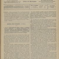 1173 - Page 1161 - Sommaire / Hôpital des Cliniques. M. Depaul. I. Vice de conformation du bassin, spécial à certaines femmes rachitiques. - II. Attaques éclamptiques chez une femme ayant eu sept grossesses antérieures. - Autopsie. - III. Lésion de la petite lèvre, probablement due à des manoeuvres abortives. - IV. Éclampsie chez une femme gravide atteinte de maladie de Bright