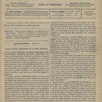 1197 - Page 1185 - Sommaire / Hôpital Necker. M. Potain. Cirrhose du foie. Exploration de la région hépatique
