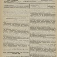 0003 - Page 1 - Sommaire / Séance de l'Académie de médecine. [Dr Victor Revillout] / Hôpital des Enfants-Malades. M. Bouchut. Revue d'ophthalmoscopie médicale et de cérébroscopie pour l'année 1878