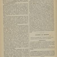 0007 - Page 5 - Hospice de la Salpêtrière. M. Charcot. Ataxie locomotrice (série tabétique) ; crise laryngée, arthropathies. - Sclérose latérale amyotrophique / Académie de médecine. Séance du 31 décembre 1878. Correspondance / Rapports