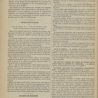 0032 - Page 30 - Hôpital des Enfants-Malades. M. Bouchut. Revue d'ophthalmoscopie médicale et de cérébroscopie pour l'année 1878 / Thérapeutique. Note sur l'emploi de la tisane de stigmates de maïs ; par M. le Docteur Cabasse... / Société de biologie. Séance du 28 décembre 1878. Communications. Des kératites glycosuriques. M. Galezowski / Larve de diptère. M. Kunckel / Des pouvoirs toxiques de l'oxyde de carbone qui se trouve dans les produits de combustion. M. Gréhant / Du double battement des anévrysmes intra-thoraciques. M. Franck
