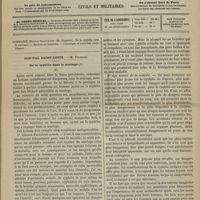 0035 - Page 33 - Sommaire / Hôpital Saint-Louis. M. Fournier. De la syphilis dans le mariage