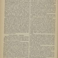 0052 - Page 50 - Revue clinique hebdomadaire. Tremblement mercuriel / Tumeur testiculaire. - Castration