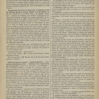 0055 - Page 53 - Société de chirurgie. Extraction d'une balle de revolver située profondément dans le rocher. - Guérison, par M. Terrillon... M. Le Dentu... / Procédé pour favoriser la dissection et l'ablation totale de certains kystes à contenu liquide ou demi-liquide, par M. Pozzi. (Séance du 6 novembre 1878). M. Delens... / Corps étrangers du genou. - Taille articulaire. - Pansement antiseptique ouaté. - Guérison avec conservation des mouvements. (Séance du 6 novembre). M. Verneuil