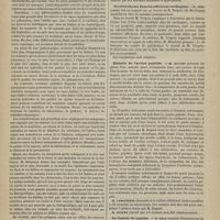 0064 - Page 62 - Biologie. De la différenciation suivant les constitutions. Par M. Delaunay / Société médicale des hôpitaux. Séance du 10 janvier 1879. Du chloroforme dans les affections cardiaques. M. Dieu-Lafoy, sur un travail de M. Vergely... / Embolie de l'artère poplitée. M. Duguet / La liqueur de pepsine. M. Ball