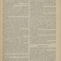 0076 - Page 74 - Société de chirurgie. Séance du 20 novembre 1878. Rapport. Laryngotomie intercrico-thyroïdienne. M. Nicaise, sur le travail de M. Krishaber / Lecture. Cancer généralisé. M. Monod, au nom de M. Malassez et au sien / Présentation de pièce. Kyste synovial de la paume de la main. M. Tillaux