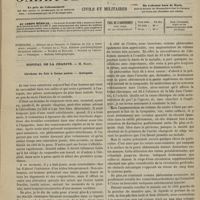 0083 - Page 81 - Sommaire / Hôpital de la Charité. M. Hardy. Cirrhose du foie à forme mixte. - Autopsie