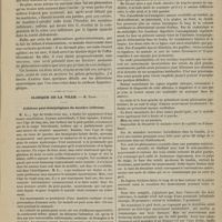 0085 - Page 83 - Hôpital de la Charité. M. Hardy. Cirrhose du foie à forme mixte. - Autopsie / Clinique de la ville. M. Tison. Athétose post-hémiplégique du membre inférieur