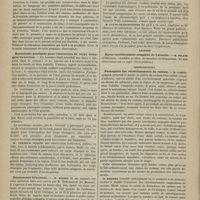 0088 - Page 86 - Société de chirurgie. Séance du 11 décembre 1878. Rapports. Résections / Rectotomie pratiquée pour l'extraction de corps étrangers du rectum / Ovariotomie bilatérale. M. Périer, par M. Dobroravow... / Lecture. Kyste multiloculaire complexe de l'aisselle. M. Pilate... / Communication. Pathogénie des rétrécissements du rectum. M. Lannelongue