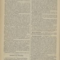 0096 - Page 94 - Académie de médecine. Séance du 18 janvier 1879. Discussion sur l'ostéomyélite de l'adolescence. M. Alphonse Guérin, pas plus que MM. Panas et Gosselin / Société de biologie. Séance du 25 janvier 1878. Communications. Des cheveux. M. Galippe, avec Malassez / Myomes généralisés. M. Balger / Monoplégie brachiale. M. Raymond