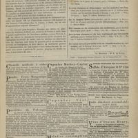 0113 - Page 111 - Chronique et nouvelles scientifiques. Faculté de médecine de Paris / Bulletin bibliographique