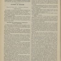 0144 - Page 142 - Clinique ophthalmologique. M. de Wecker. Valeur sémiologique de la mydriase et du myosis. - Traitement / Académie de médecine. Séance du 11 février 1879. Correspondance / Discussion sur l'ostéomyélite de l'adolescence et sur la septicémie. M. Trélat