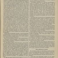 0149 - Page 147 - Revue clinique hebdomadaire. Action comparée du chloroforme, du chloral, de l'opium et de la morphine sur la femme en travail / Plaie pénétrante du genou