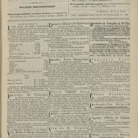 0153 - Page 151 - Chronique et nouvelles scientifiques. Faculté de médecine de Bordeaux / Erratum / Bulletin bibliographique