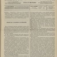 0163 - Page 161 - Sommaire / Séance de l'Académie de médecine. [Dr Victor Revillout]