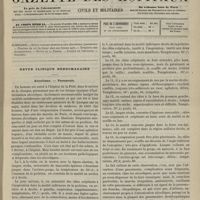 0171 - Page 169 - Sommaire / Revue clinique hebdomadaire. Alcoolisme. - Pneumonie