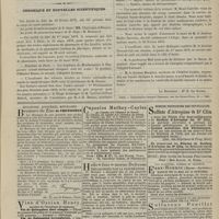 0209 - Page 207 - Service médical des secours à domicile / Chronique et nouvelles scientifiques. Hôpitaux de Paris / Faculté de médecine de Lyon