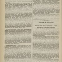 0222 - Page 220 - Revue de la presse. Corps étranger dans le larynx. - Extraction par les voies naturelles. (Mouvem. méd.) / De l'hydarthrose dans le cours de la phlegmatia alba dolens. (France méd.) / De la percussion des os. (Un. méd.) / Nécrose phosphorée des deux maxillaires supérieurs. (Progr. méd.) / Société de chirurgie. Séance du 5 mars 1879. Discussion sur la méthode antiseptique. M. Farabeuf
