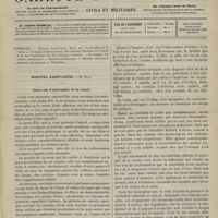 0251 - Page 249 - Sommaire / Hôpital Saint-Louis. M. Péan. Deux cas d'exstrophie de la vessie