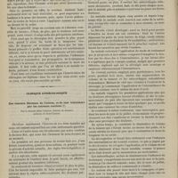0252 - Page 250 - Hôpital Saint-Louis. M. Péan. Deux cas d'exstrophie de la vessie / Clinique gynécologique. Des tumeurs fibreuses de l'utérus, et de leur traitement par les courants continus. Par le Docteur Jules Chéron...