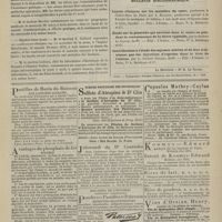 0281 - Page 279 - Chronique et nouvelles scientifiques. Amphithéâtre d'anatomie de l'Assistance publique / Hôpital Saint-Louis / Bulletin bibliographique
