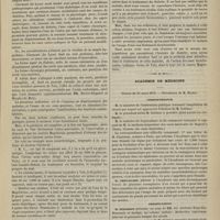 0287 - Page 285 - Hydrologie. Des eaux bicarbonatées sodiques fortes de Vals / Académie de médecine. Séance du 25 mars 1879. Correspondance / Présentations