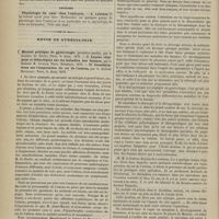 0288 - Page 286 - Académie de médecine. Séance du 25 mars 1879. Présentations / Lectures. Physiologie du coeur chez l'embryon. M. Laborde. (Voir plus haut) / Revue de gynécologie. I. Manuel pratique de gynécologie (première partie), par le Docteur de Sinéty. Paris, O. Doin, 1879. - II. Leçons cliniques et didactiques sur les maladies des femmes, par le Docteur R. Ludlam. Paris, Delahaye, 1879. - III. Considérations sur l'amputation du col de l'utérus, par le Docteur Reichardt. Paris, O. Doin, 1878. [Docteur V. De Fourcauld]