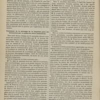 0316 - Page 314 - Revue clinique hebdomadaire. Accidents asphyxiques formidables survenus pendant le cours d'une pleurésie avec épanchement modéré / Traitement de la névralgie de la cinquième paire (tic douloureux) par le sulfate de cuivre ammoniacal
