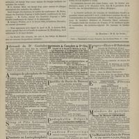 0321 - Page 319 - Chronique et nouvelles scientifiques. Distinctions honorifiques / Faculté de médecine de Bordeaux