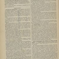 0334 - Page 332 - Académie de médecine. Séance du 8 avril 1879. Élection / Communications. Phosphaturie chirurgicale. M. Verneuil / Action physiologique des sulfates de soude et de magnésie. M. Armand Moreau