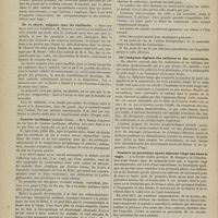 0342 - Page 340 - Revue de la presse. Observation de tarentulisme. (Presse méd. belge) / De la chorée vulgaire chez les vieillards. (Progrès méd.) / Cyanose cardiaque (maladie bleue). (Revue de thér. méd.-chir.) / Diarrhée de cochinchine : guérison par la santonine / De l'ankylose digitale des tailleurs et des couturières. (Journ. d'hyg.) / Pessaire en porcelaine ayant séjourné vingt ans dans le vagin. (Un. méd.)