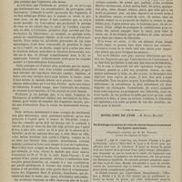 0358 - Page 356 - Hôpital Necker. M. Guyon. Lithotritie : ce qu'il faut faire après le broiement de la pierre / Hôtel-Dieu de Lyon. M. Daniel Mollière. Du drainage au moyen de crins de cheval dans le traitement des kystes synoviaux. (Observation recueillie par M. Ed. Dufourt...)