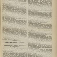 0373 - Page 371 - Hôtel-Dieu. M. Richet. Lipomes / Hôpital de la Charité. M. Laboulbène. Empoisonnement par le phosphore ; empoisonnement par l'ammoniaque