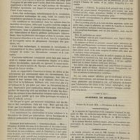 0398 - Page 396 - Hôpital des Enfants-Malades. M. Bouchut. Causes de la formation des caillots dans les sinus de la dure-mère / Académie de médecine. Séance du 29 avril 1879. Correspondance / Présentations
