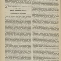 0412 - Page 410 - Hôpital des Cliniques. M. Depaul. Bassin rétréci ; enfant mort ; hémorrhagie de la base du crâne / Hôpital Saint-Louis. M. Duplay. Du goître suffocant rétro-sternal