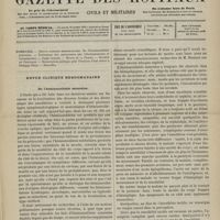 0427 - Page 425 - Sommaire / Revue clinique hebdomadaire. De l'hémianesthésie saturnine