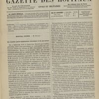 0435 - Page 433 - Sommaire / Hôpital Cochin. M. Desprès. De l'ostéite juxta-épiphysaire chronique et ses suites