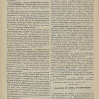 0440 - Page 438 - Société médicale des hôpitaux. Séance du 9 mai 1879. Communications. Cécité hystérique ; guérison par l'électricité statique. M. Dujardin-Beaumetz / Un cas de ladrerie chez l'homme. M. Féréol / Phthisie syphilitique. M. Gouguenheim / Chronique et nouvelles scientifiques