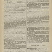 0444 - Page 442 - Hôpital des Enfants-Malades. M. Bouchut. Causes de la formation des caillots dans les sinus de la dure-mère / Hôpital du Midi. M. Horteloup. Des syphilides de la peau. - Traitement des formes ulcéreuses par les pulvérisations de calomel
