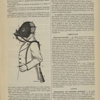 0447 - Page 445 - Académie de médecine. Séance du 13 mai 1879. Présentation d'instrument. L'appareil dit respirol. M. Poggiale, au nom de M. J. Léard... / Communication. Tuberculose inoculée. M. Colin / Lecture. Dédoublement des opérations cérébrales. M. Luys