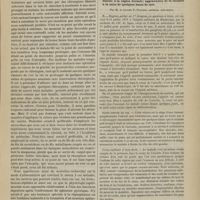 0477 - Page 475 - Hôpital Saint-Louis. M. Péan. De l'ablation des tumeurs de l'estomac par la gastrectomie / Hôpital militaire de Dunkerque. Hypertrophie des ganglions cervicaux, axillaires, bronchiques et abdominaux ; thrombose des veines humérales du côté droit due à la compression des ganglions de l'aisselle ; mydriase du côté droit ; méningite spinale limitée à la région dorsale ; aggravation de la maladie à la suite de quelques bains de mer. Par M. le Docteur F. Fournet...