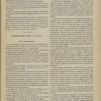 0501 - Page 499 - Hôpital de la Charité. M. Hardy. Polyurie idiopathique / Hôpital Saint-Louis. M. Fournier. De la confrontation