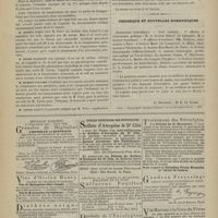 0577 - Page 575 - Société de biologie. Séance du 21 juin 1879. Communications. Température de la région stomacale. M. Leven / Du chlorure de magnésium. M. Rabuteau / Chronique et nouvelles scientifiques. Distinctions honorifiques