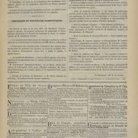 0585 - Page 583 - Académie de médecine. Séance du 24 juin 1879. Correspondance / Rapports / Chronique et nouvelles scientifiques. Agrégation de pharmacie / Faculté de médecine de Bordeaux / Faculté de médecine de Lyon / Faculté de médecine de Montpellier / École de médecine d'Amiens / École de médecine d'Angers / École de médecine de Clermont-Ferrand / École de médecine de Nantes / Faculté des sciences de Nancy