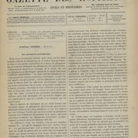 0595 - Page 593 - Sommaire / Hôpital Necker. M. Guyon. Des phlegmons prévésicaux